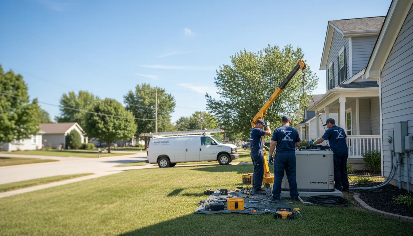 Generator Installation in Harrisonville, NJ near me